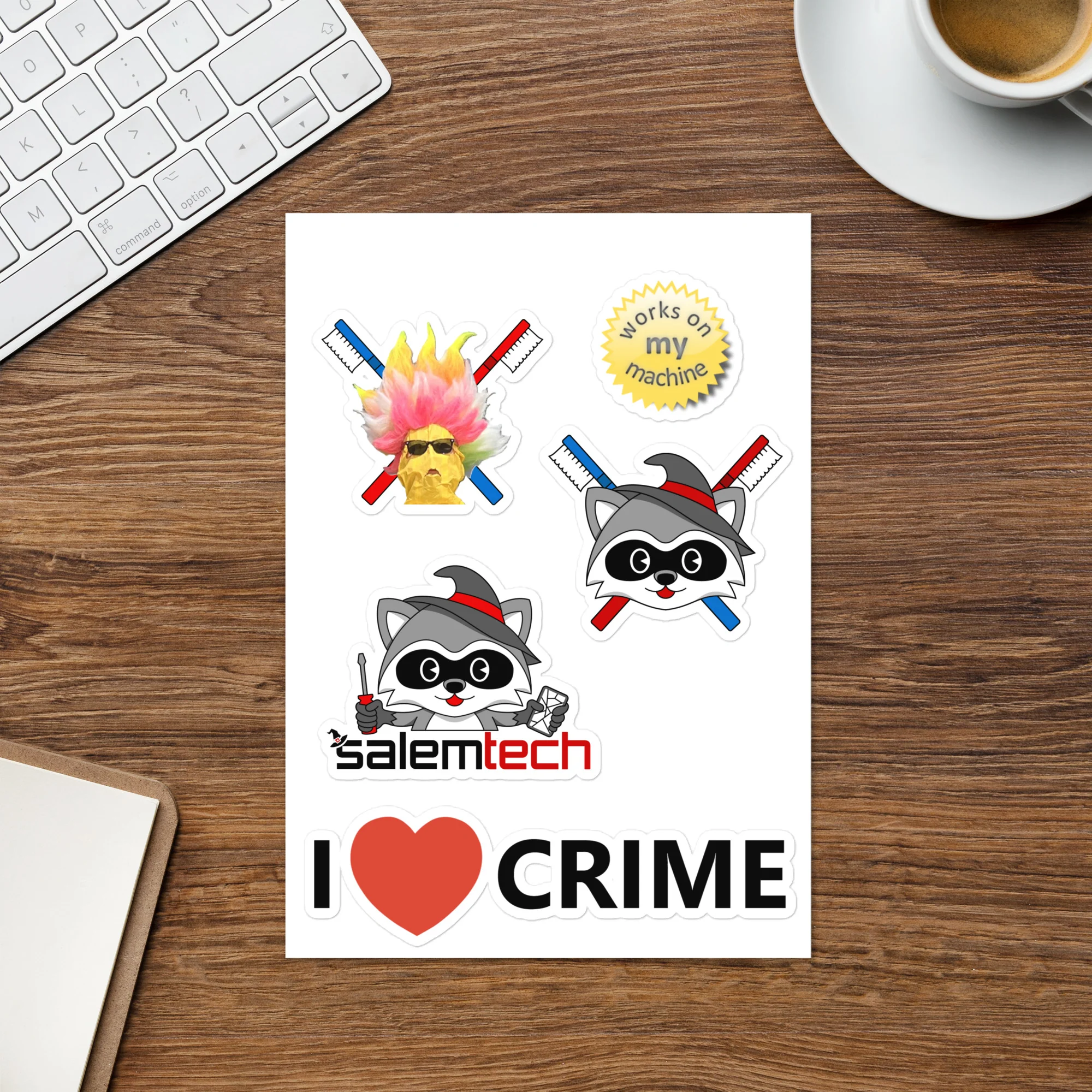 Assorted stickers