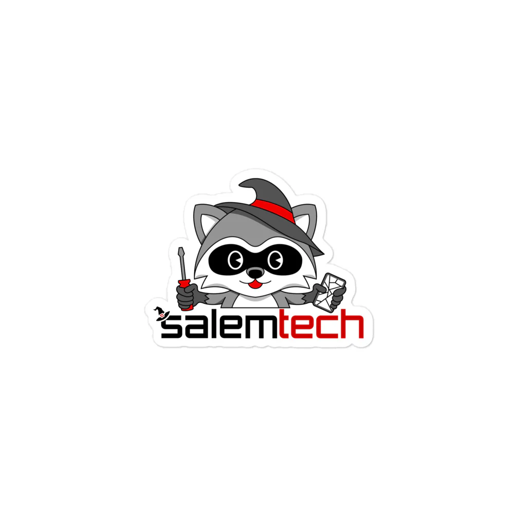Salem The Raccoon Stickers - Image 3